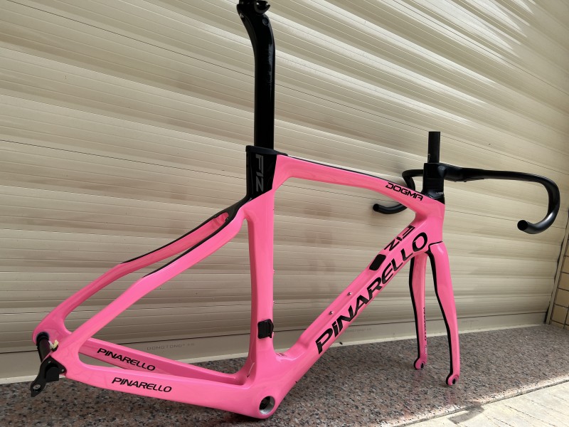 Pinarello DogMa F12 Carbon Road Bike Frame Rim Brake Pink Dogma F12 V Brake